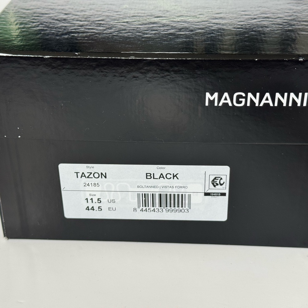 Magnanni Tazon Men’s Bit Loafers in Sleek Black - Picture 7 of 7